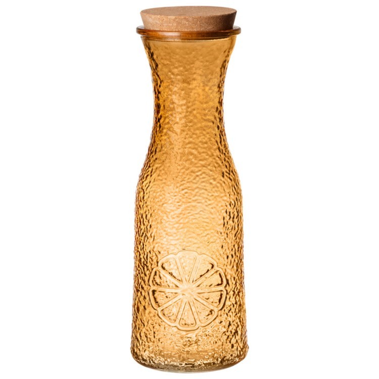 Графин orange с пробковой крышкой 1л Lefard (172-197)