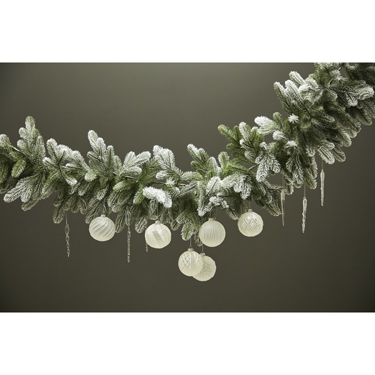 Набор ёлочных украшений freezy magic из коллекции new year essential, 6 шт. (78273)