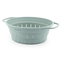 Дуршлаг складной силиконовый smart helper, D25,5 см, шалфей (80462)