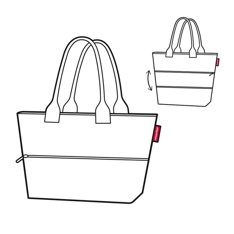 Сумка shopper e1 twist blue (70705) Сумка shopper e1 twist blue (70705)