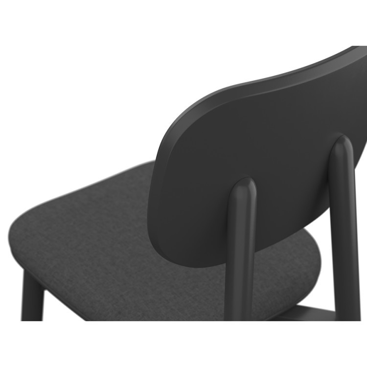 Стул saga, рогожка, темно-серый (76408)