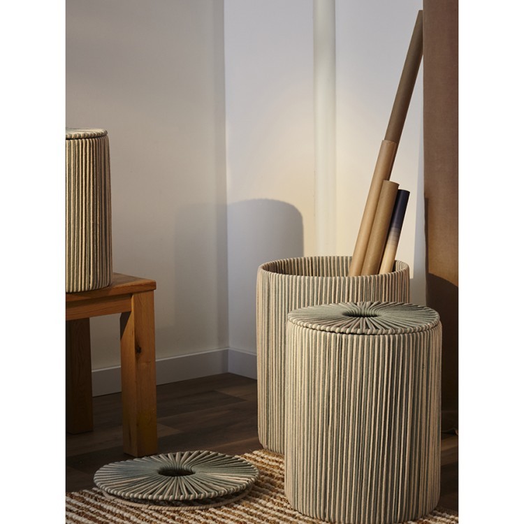 Корзина плетеная dholak mint из коллекции ethnic, размер l (77216) Корзина плетеная dholak mint из коллекции ethnic, размер l (77216)