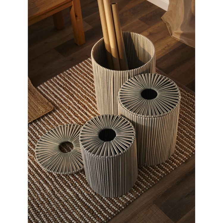 Корзина плетеная dholak mint из коллекции ethnic, размер l (77216) Корзина плетеная dholak mint из коллекции ethnic, размер l (77216)