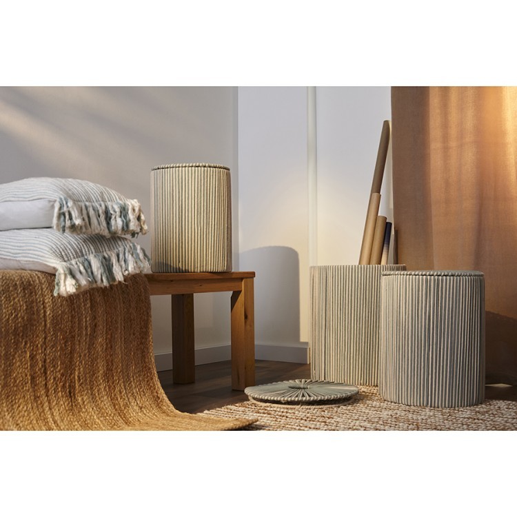 Корзина плетеная dholak mint из коллекции ethnic, размер l (77216)