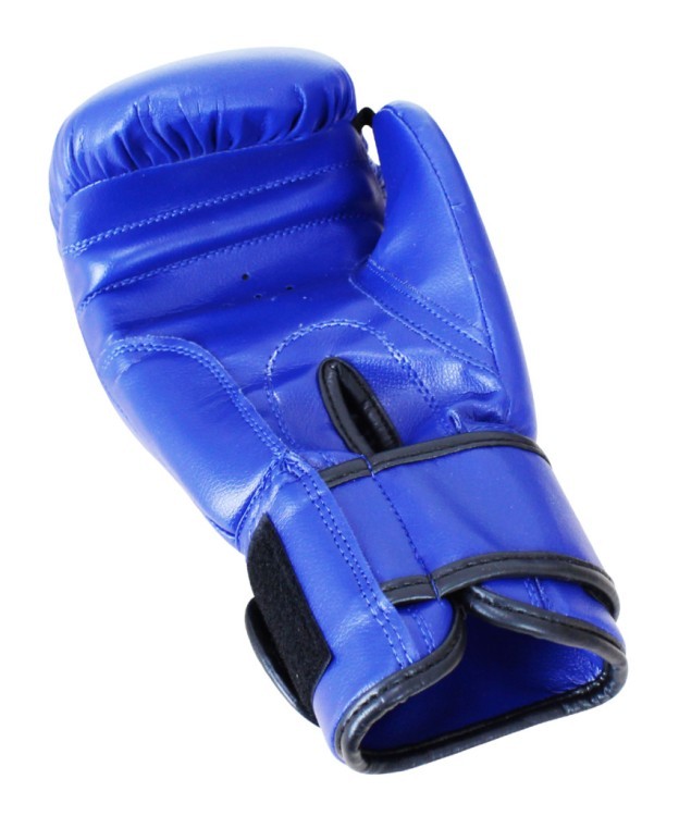 Перчатки боксерские Basic, 4 oz, к/з, синий (778650)