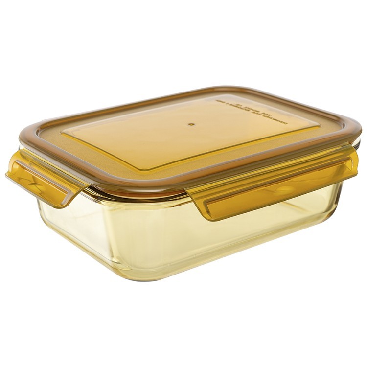 Контейнер для хранения и переноски продуктов 1,5 л янтарного цвета (76234)