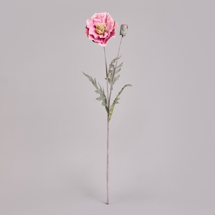 Цветок искусственный "мак" высота=72см. Lefard (287-571)