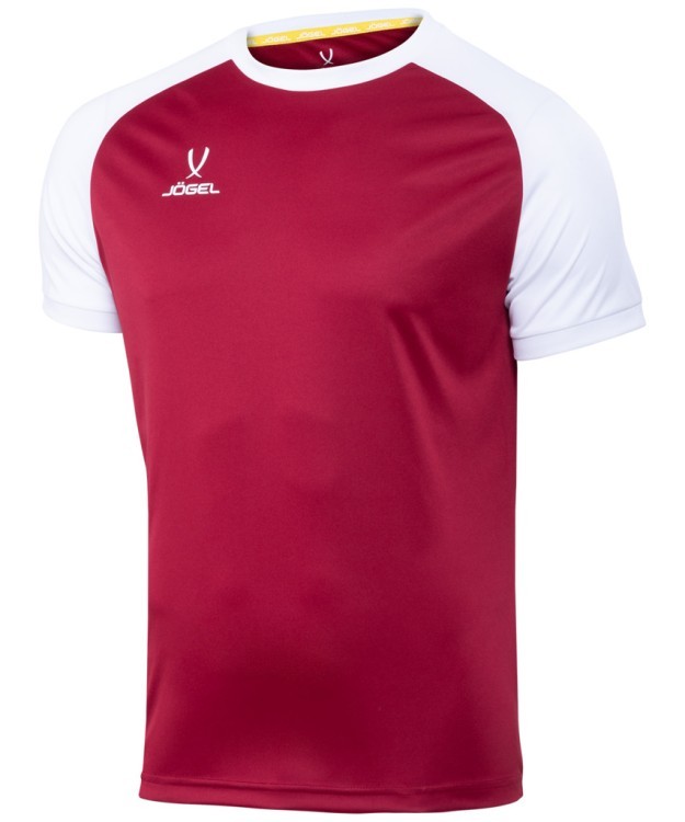 Футболка игровая JÖGEL CAMP Reglan Jersey, гранатовый/белый, детский (702262) Футболка игровая JÖGEL CAMP Reglan Jersey, гранатовый/белый, детский (702262)