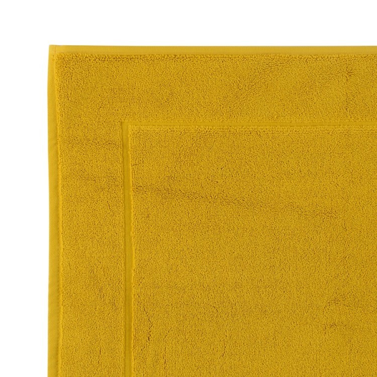 Коврик для ванной горчичного цвета из коллекции essential, 50х80 см (63187)