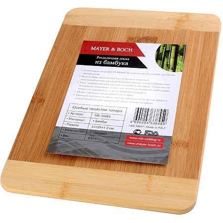 Доска разделочная 33х24 см Бамбук Mayer&Boch (30665) Доска разделочная 33х24 см Бамбук Mayer&Boch (30665)