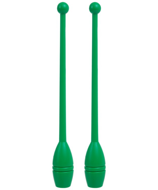 Булавы для художественной гимнастики AC-01, 35 см, зеленый (848534)