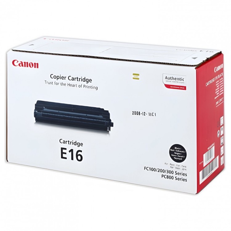 Картридж лазерный CANON E-16 FC-108/128/PC750/880 320197 (1) (93315)