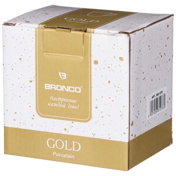 Кружка bronco "gold" 310 мл Bronco (263-1076)
