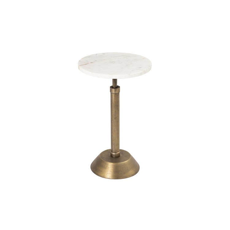 Стол 27022-50, мрамор,металл, brass antique, ROOMERS FURNITURE