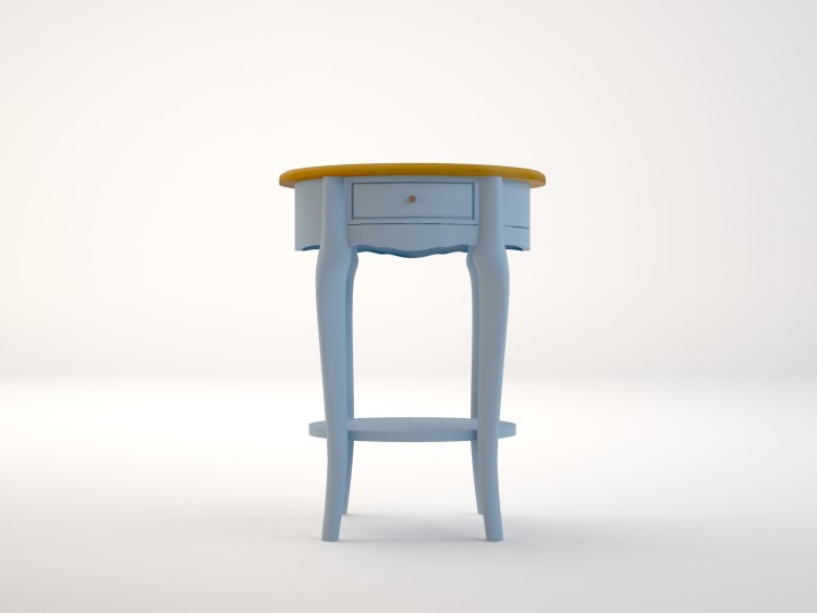 Овальный столик Leontina Blue арт ST9331B ST9331B-ET