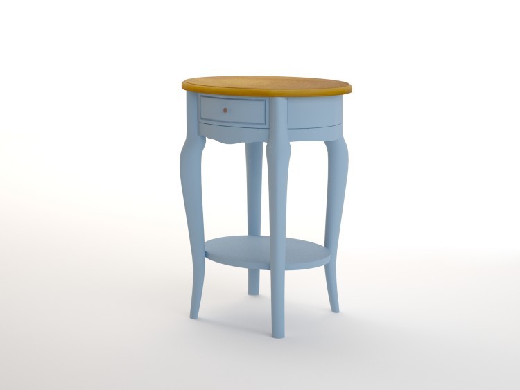 Овальный столик Leontina Blue арт ST9331B ST9331B-ET