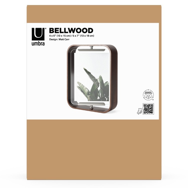 Фоторамка двухсторонняя bellwood, 19х24, орех (76814) Фоторамка двухсторонняя bellwood, 19х24, орех (76814)