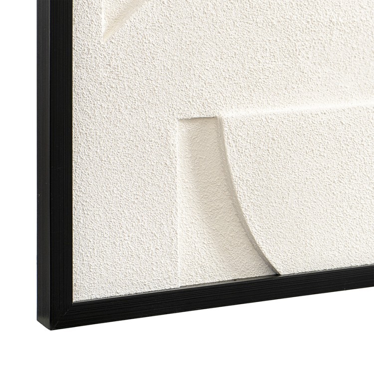 Панно декоративное с эффектом 3d minimalism, с черной рамой, 60х60 см (76496)