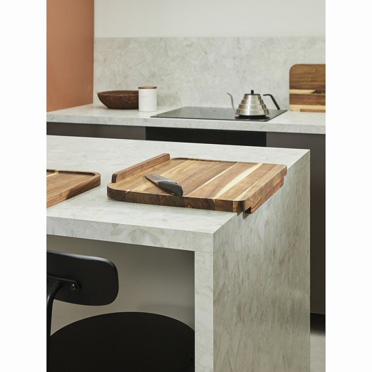 Доска разделочная fix&cut, 46х36 см, акация (75061) Доска разделочная fix&cut, 46х36 см, акация (75061)