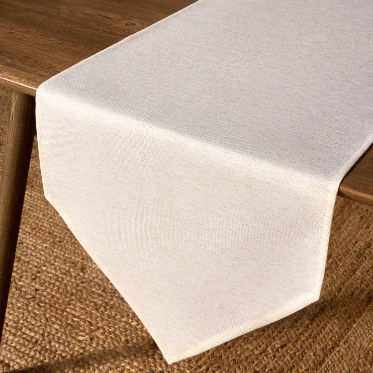 Дорожка на стол 45х150 cm  "феерия. золото", цвет: бежевый, tm lefard, полиэстер 100% Lefard (986-003-3)