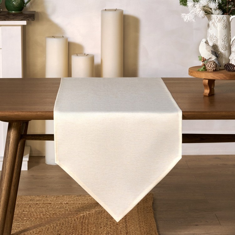 Дорожка на стол 45х150 cm  "феерия. золото", цвет: бежевый, tm lefard, полиэстер 100% Lefard (986-003-3)