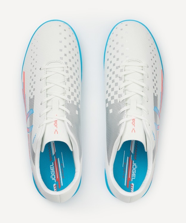 БЕЗ УПАКОВКИ Бутсы зальные JOGEL Evofly IN Talant White/blue (1586625)