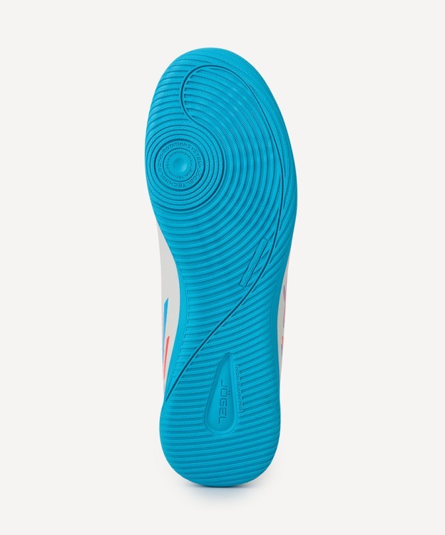 БЕЗ УПАКОВКИ Бутсы зальные JOGEL Evofly IN Talant White/blue (1586625)