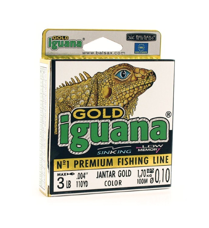 Леска Balsax Iguana Gold Box 100м 0,1 (1,7кг) (58455)