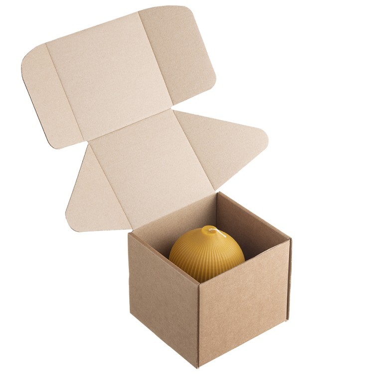 Свеча декоративная цвета карри из коллекции edge, 10,5см (75050)