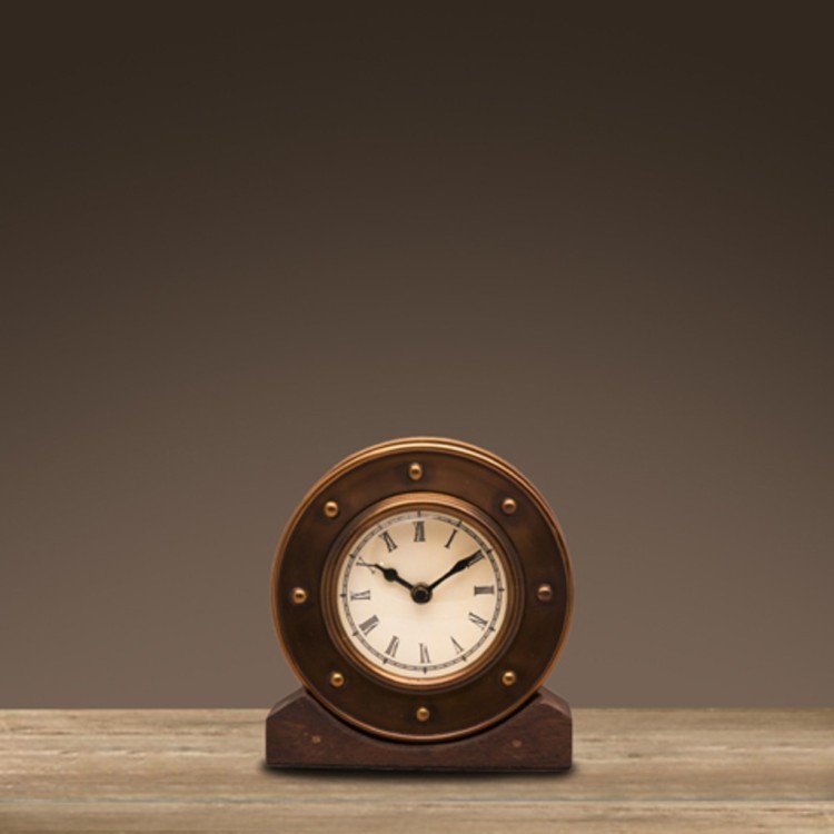 Часы Алейн DTR2104 s/3Sm, 13, бронза, дерево, стекло, Bronze, RESTORATION HARDWARE Часы Алейн DTR2104 s/3Sm, 13, бронза, дерево, стекло, Bronze, RESTORATION HARDWARE