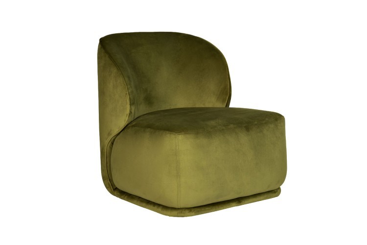 Кресло Capri Basic, велюр оливковый Н-Йорк32 80*90*82см (TT-00009315)