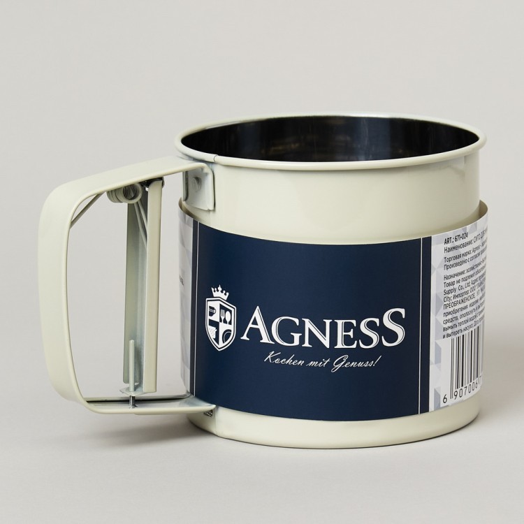 Сито для муки 10*9 см.без упаковки Agness (671-024)