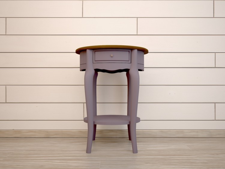 Овальный столик Leontina lavanda ST9331L-ET