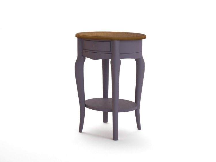 Овальный столик Leontina lavanda ST9331L-ET