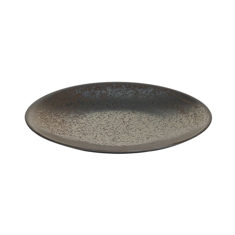 Тарелка L9484-M2, 28 см, каменная керамика, Brown, ROOMERS TABLEWARE
