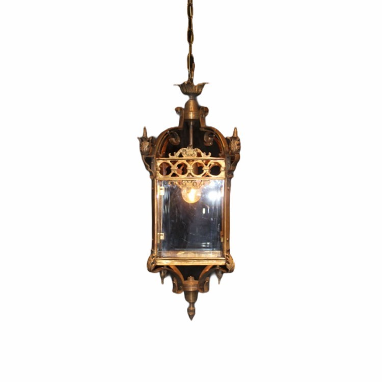 Светильник LatermShian, бронза, стекло, Gold antique, ROOMERS FURNITURE
