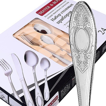 Набор столовых приборов 24 предмета нерж/ст Mayer&Boch (40538) Набор столовых приборов 24 предмета нерж/ст Mayer&Boch (40538)