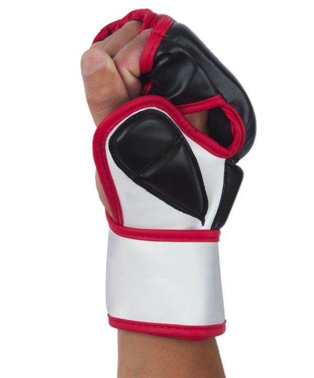 Перчатки для MMA FALCON GEL, ПУ, черный, M (1743536)