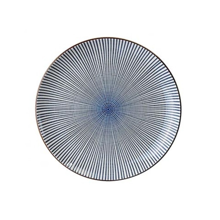 Тарелка 2569, 25 см, фарфор, blue, TOKYO DESIGN