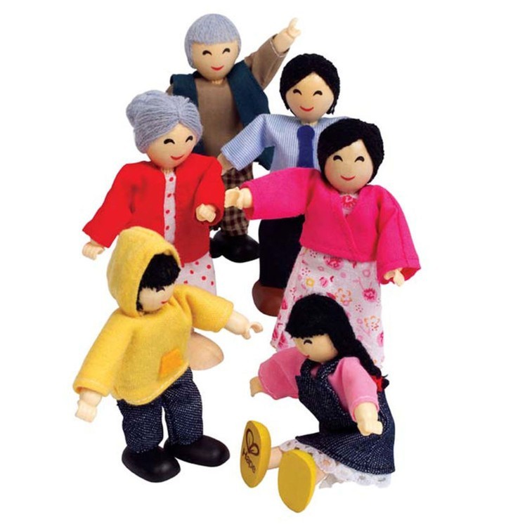 Набор мини-кукол Счастливая азиатская семья (E3502_HP)