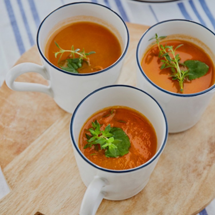 Тарелка ATP151-RED(ATP151-00721A), 14,8 см, керамика, White, red, Costa Nova