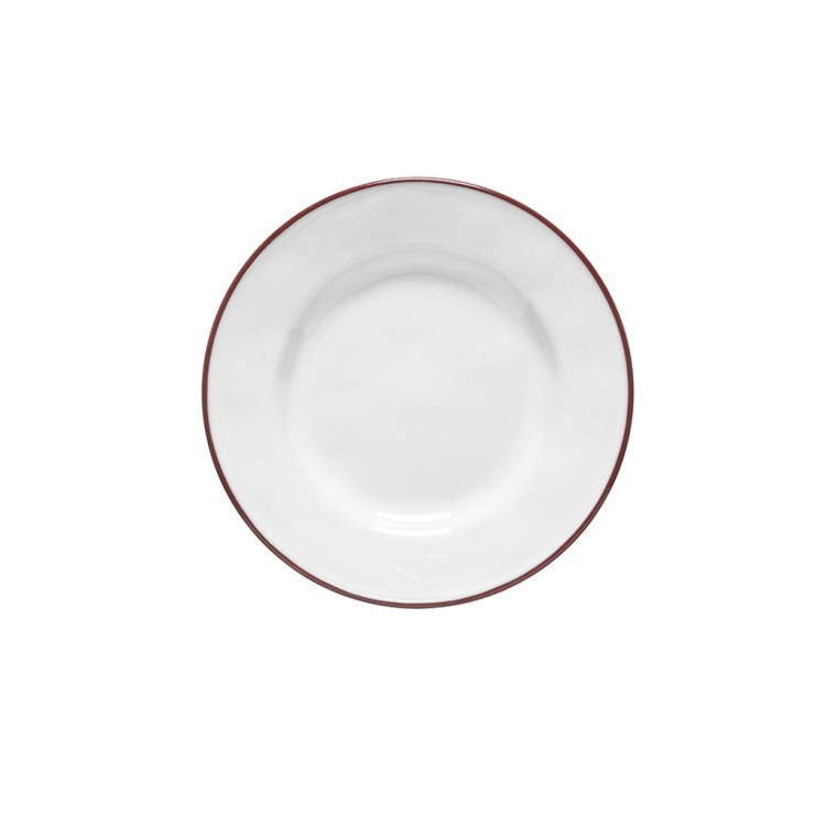 Тарелка ATP151-RED(ATP151-00721A), 14,8 см, керамика, White, red, Costa Nova