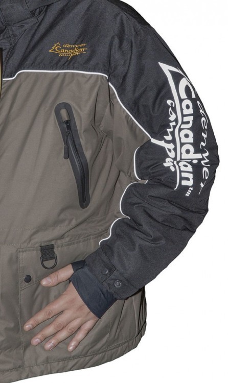 Зимний костюм для рыбалки Canadian Camper Denwer Pro цвет Black/Stone (2XL) (83161s88980)