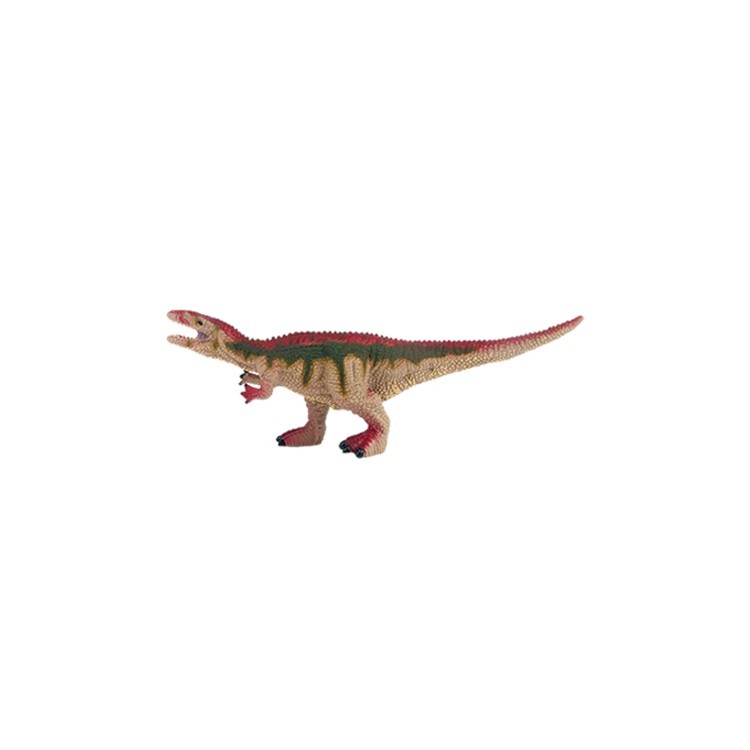 Динозавры и драконы для детей серии "Мир динозавров": стегозавр, акрокантозавр, велоцираптор, кентрозавр, тираннозавр (набор фигурок из 7 предметов) (MM216-077)
