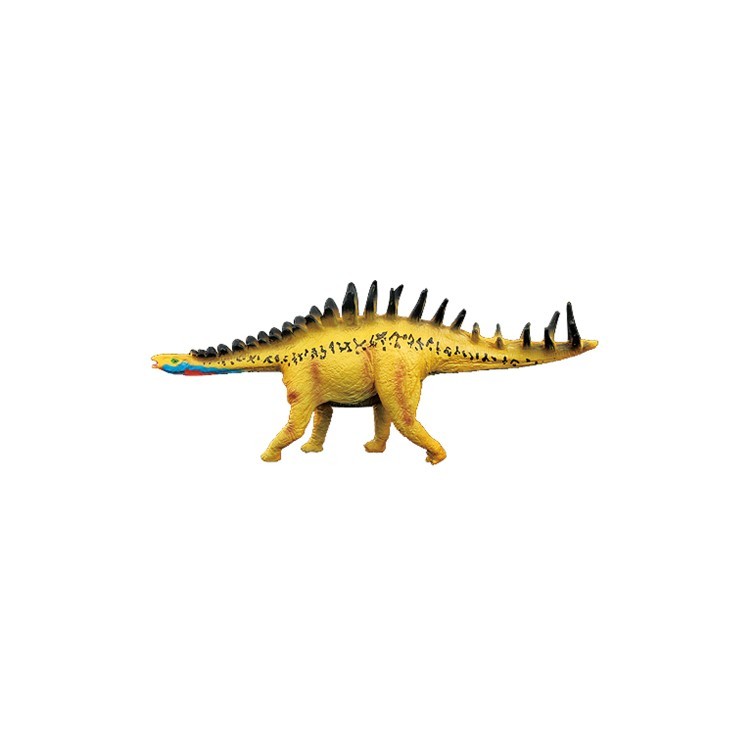 Динозавры и драконы для детей серии "Мир динозавров": стегозавр, акрокантозавр, велоцираптор, кентрозавр, тираннозавр (набор фигурок из 7 предметов) (MM216-077)