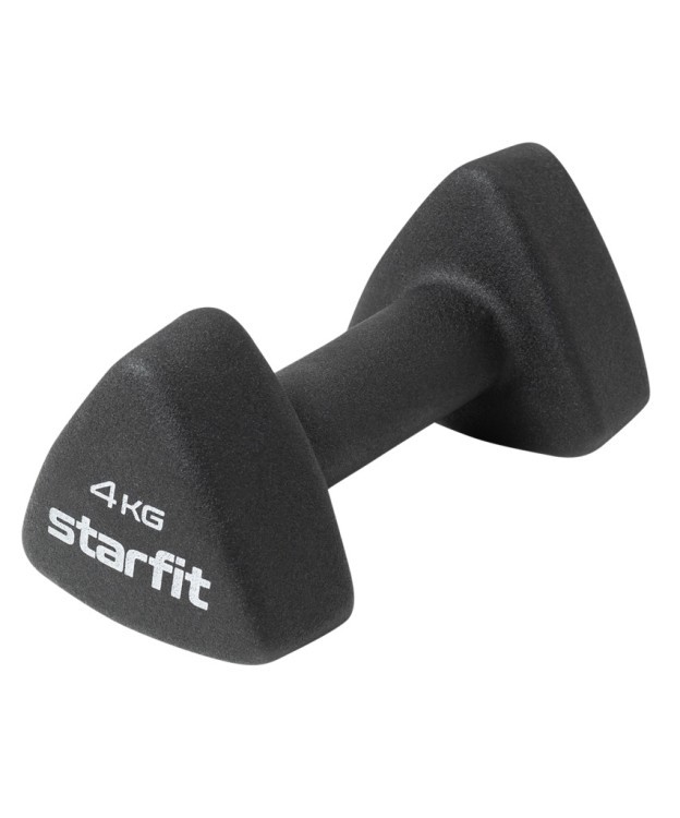 Гантель неопреновая STARFIT DB-205 4 кг, черный (1740214)