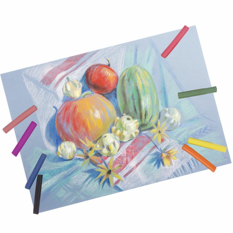 Пастель сухая художественная Brauberg Art Debut 54 цвета круглое сечение 181462 (1) (64969)