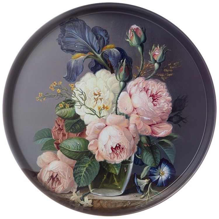 Поднос сервировочный agness "still life" 33*2,1 см Agness (898-057)