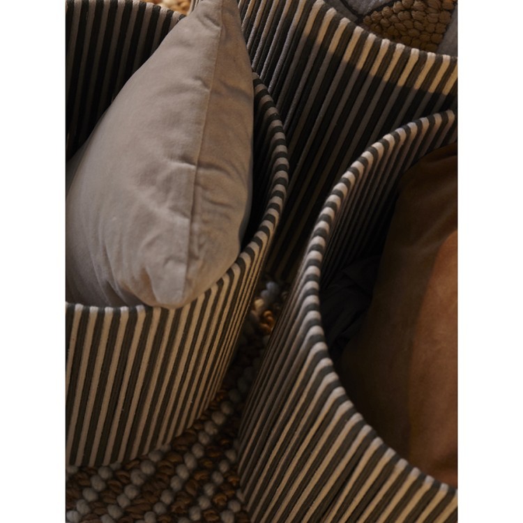 Корзина плетеная dholak grey из коллекции ethnic, размер l (77213) Корзина плетеная dholak grey из коллекции ethnic, размер l (77213)
