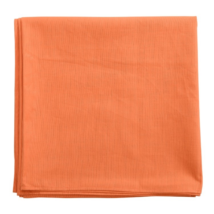 Скатерть на стол из хлопка оранжевого цвета russian north, 170х170 см (63469)